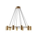 Loft Industry Modern - Brass Bank Chandelier